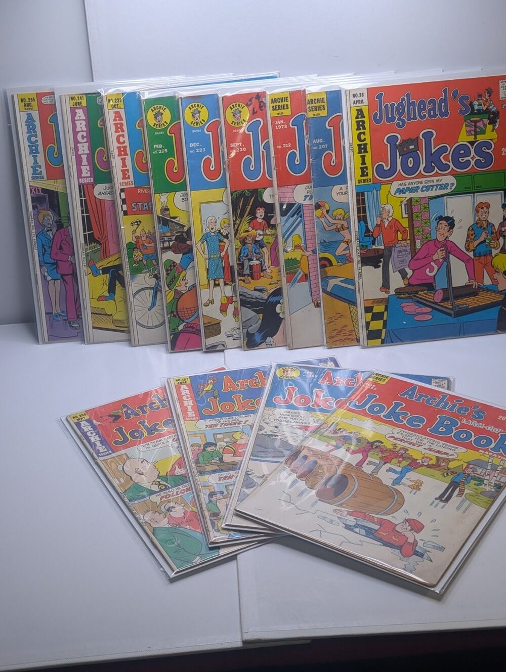 Vintage Archie Comics Lot 13 Jughead Archie Joke Book 1970s 20¢ 25¢